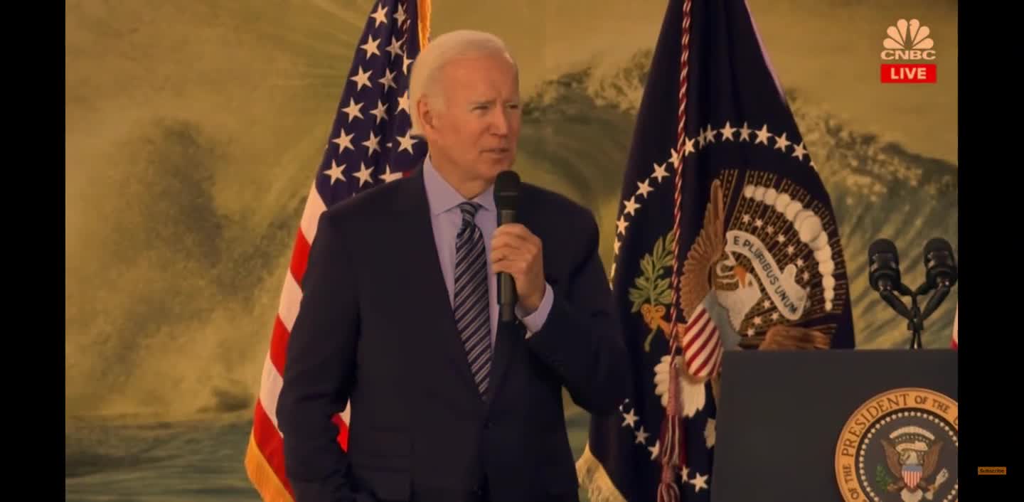 Joe Biden Talks About Climate Problem