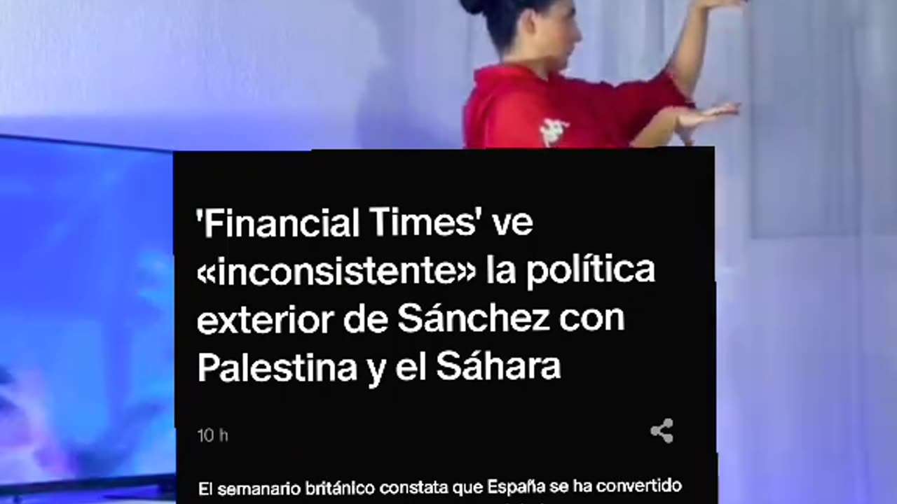 '#Financial #Times' ve «inconsistente» la política exterior de #Sánchez con #Palestina y el#Sáhara