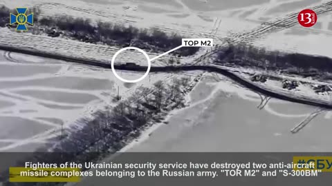 Kamikaze drone shoots down Russian TOR M2 and S-300BM anti-aircraft missile system worth $50 million