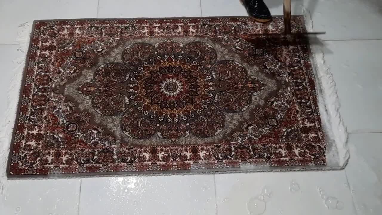 extremely dirty wet carpet cleaning satisfying rug cleaning asmr