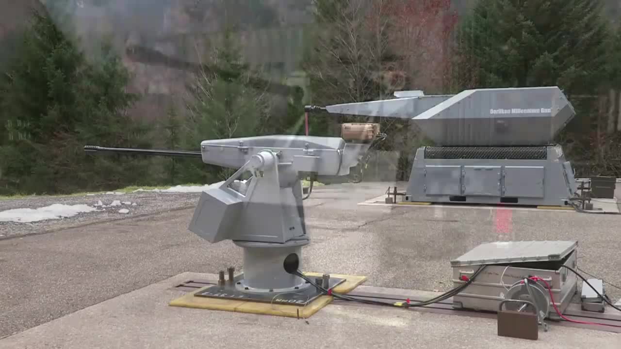 Rheinmetall Air Defence: Oerlikon Searanger 20 - High precision 20 mm naval gun for ship defence