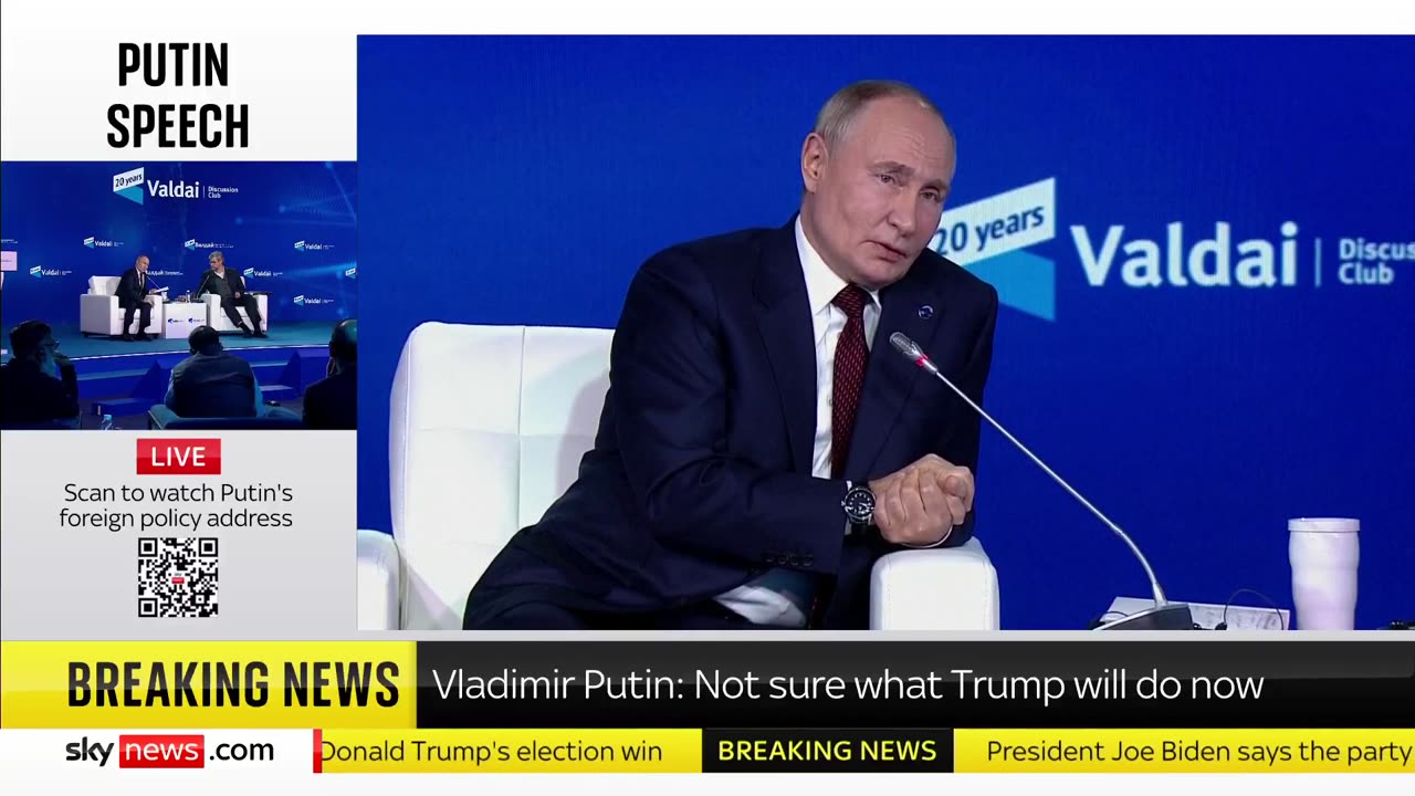 Putin breaks silence on Trump's election victory, claims he's ready to speak to him