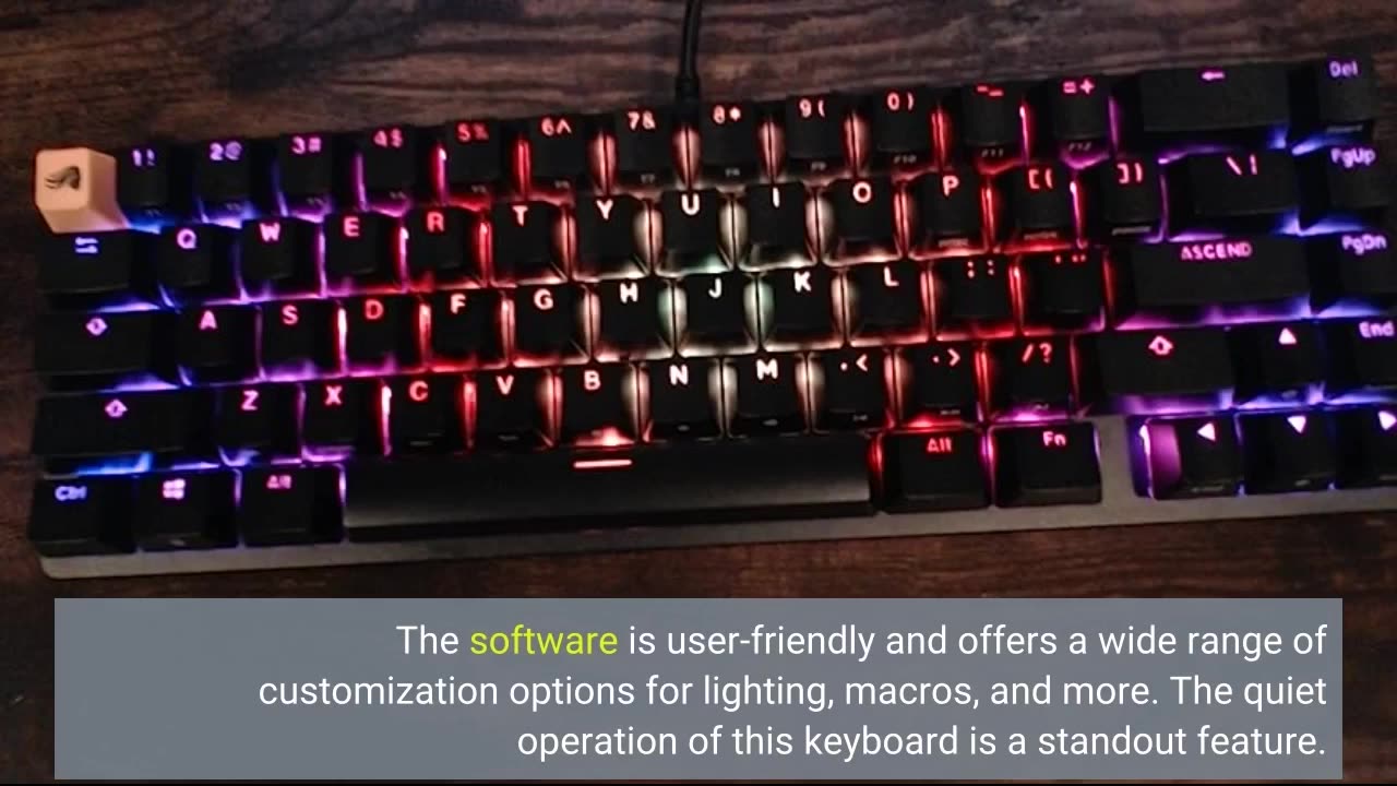 Glorious Gaming - Custom Keyboard - Hot Swappable Mechanical Switches