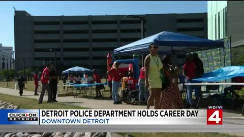 Detroit Police Department holds Career Day