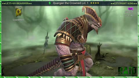 Raid Shadow Legends - Quargan the Crowned - Classic Skin