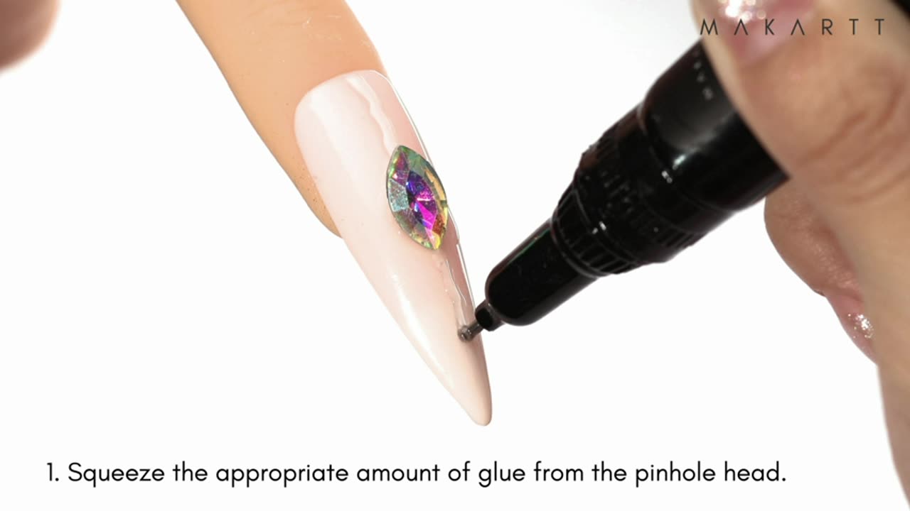 Makartt Nail Rhinestone Glue Gel