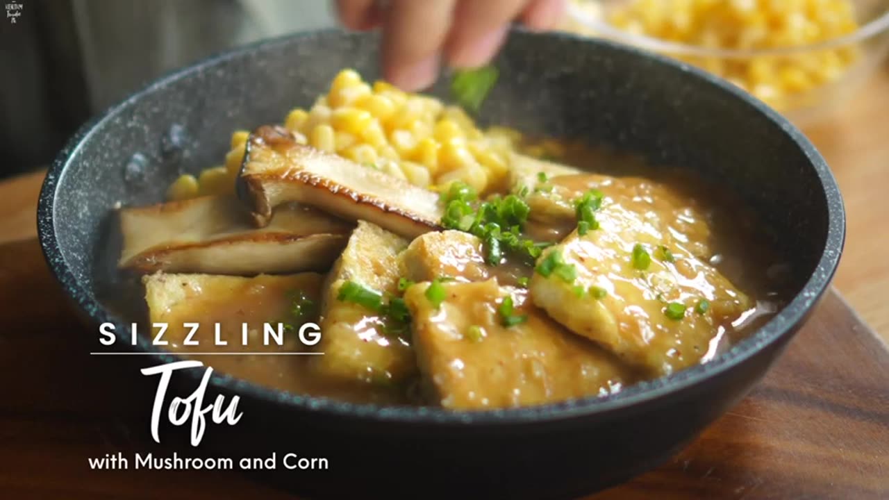 Sizzling Tofu Recipe | How to cook Sizzling Tofu