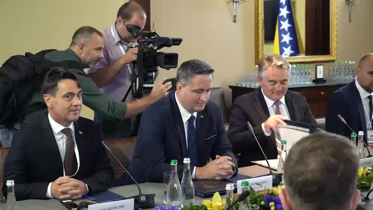 Chairman of presidency of Bosnia met Zelensky