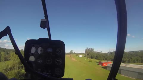 Robinson R22 - TAKE OFF