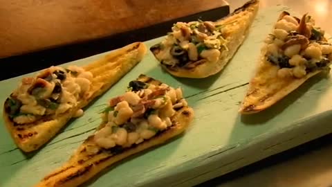 Cannellini Bean Crostini With Anchovy & Olives Gordon Ramsay
