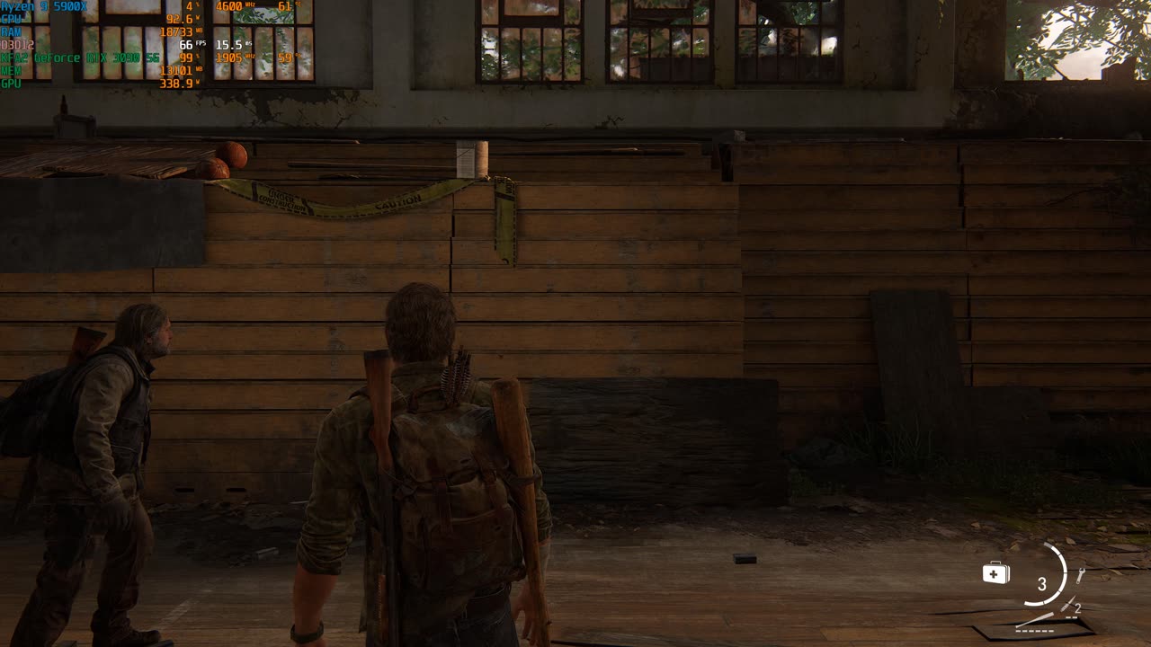 §019-RTX 3090 - The last of Us - Part I at 4K - DLSS Quality , Vsync Off and ultra settings