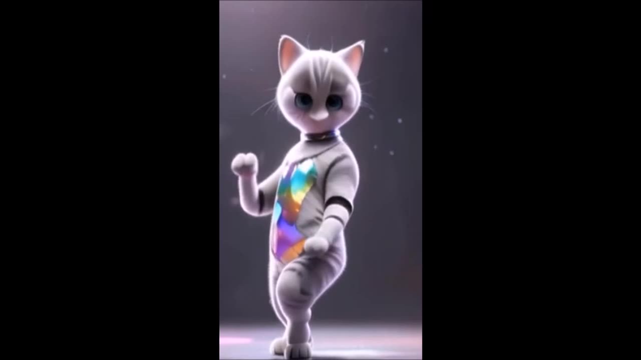 A Kitten Dancing