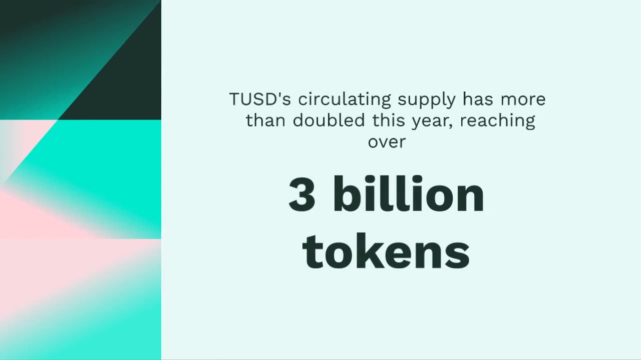 TrueUSD (TUSD) Stablecoin Market Cap Crosses $3B