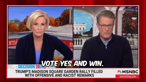 'Morning Joe' Host Melts Down, Nearly Cries Over Trump's Packed MSG Rally