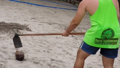 Coconut Cracking Fail