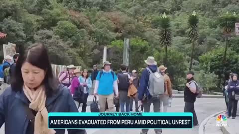 Americans Evacuated From Peru Amid Political Unrest