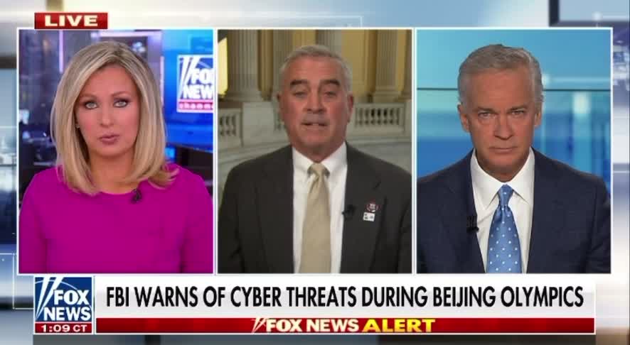 Wenstrup joins FOX News to discuss China and cybersecurity during the Winter Olympics