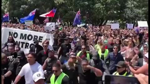 The Kiwis have had it. They're doing the Haka war dance