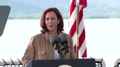 US VP Kamala Harris meets with Philippine