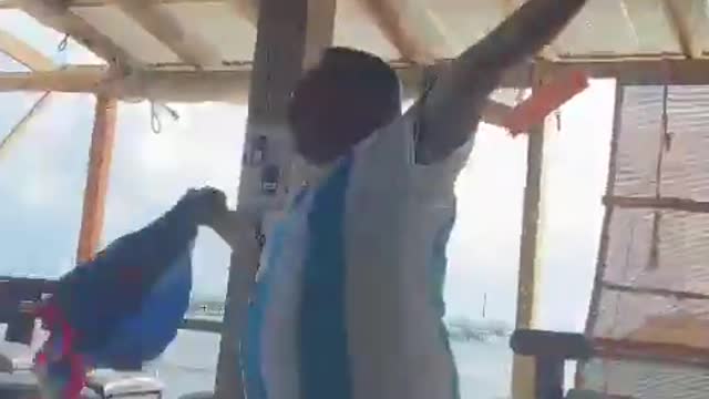 How people act when Argentina won