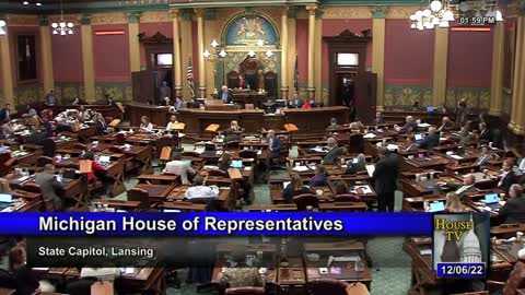 Rep. John Damoose (R) - Michigan House Farewells - Dec. 2022