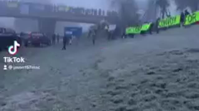 Truckers take a stand