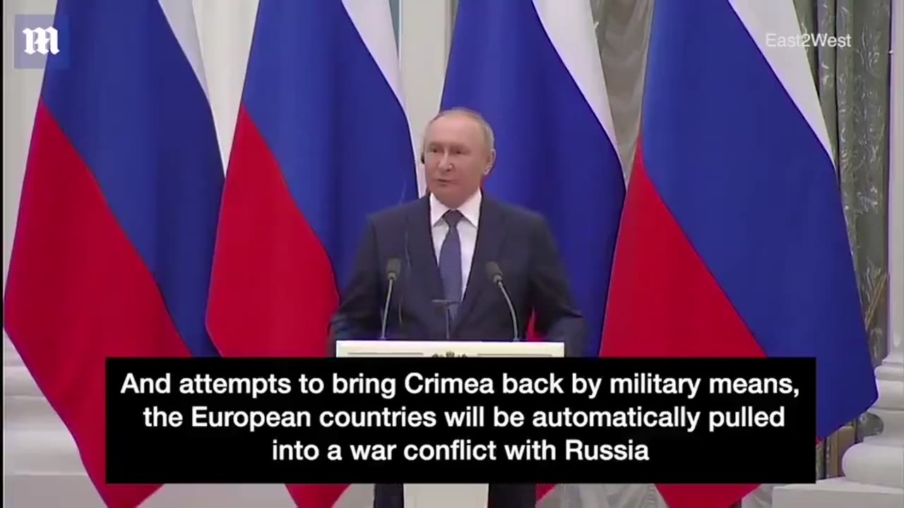 Putin with a direct & stark warning to NATO & The West