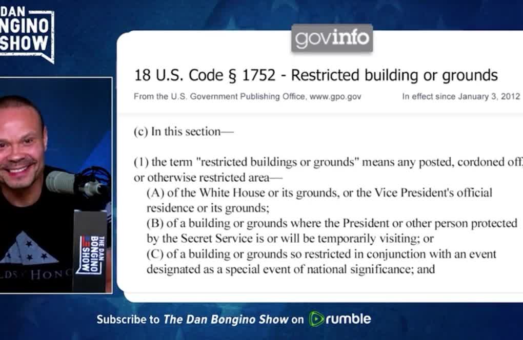 Bogus Charges by Assistant United States Attorneys - Joseph Bruno -Dan Bongino Ep. 1704