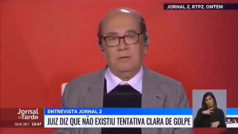 GILMAR MENDES: “Não houve tentativa de golpe”