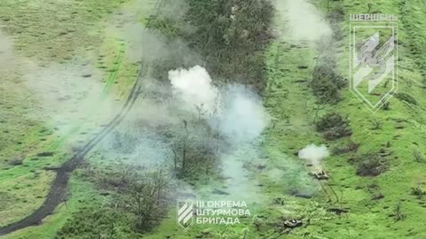 The 3rd assault brigade continue to move forward in the Bakhmut area…