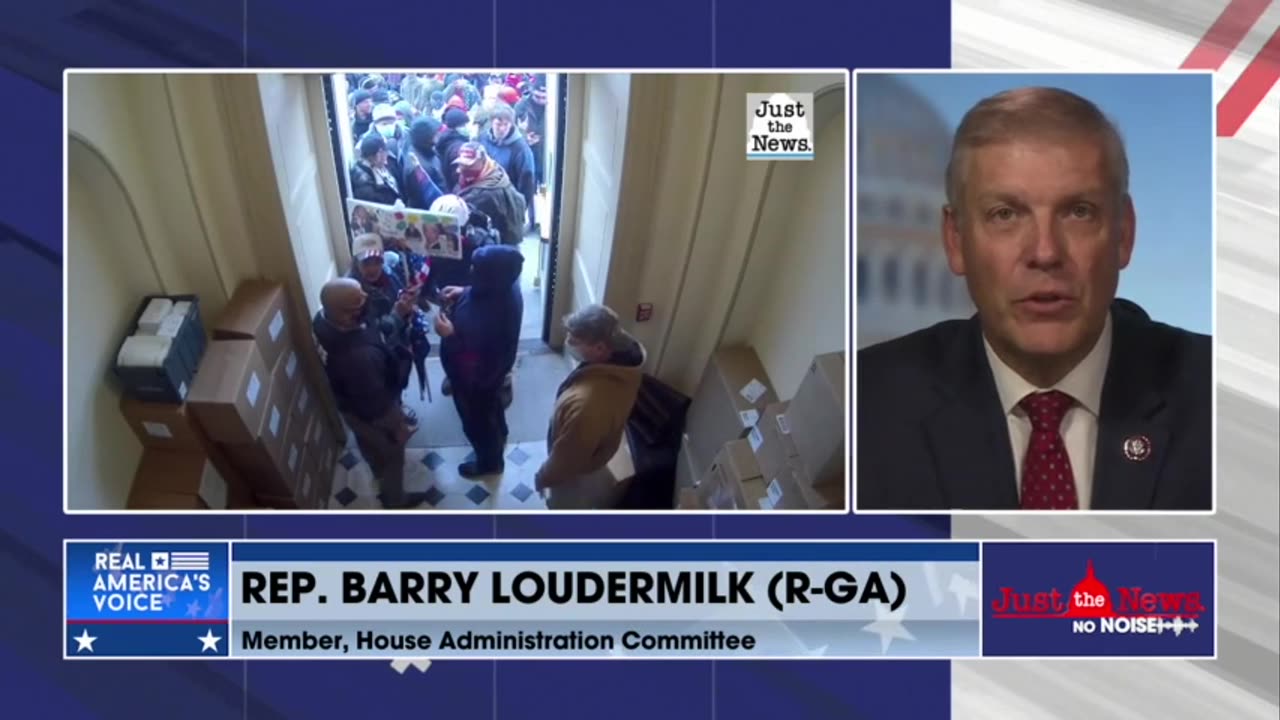 Rep. Barry Loudermilk weighs in on newly released footage from Jan. 6th