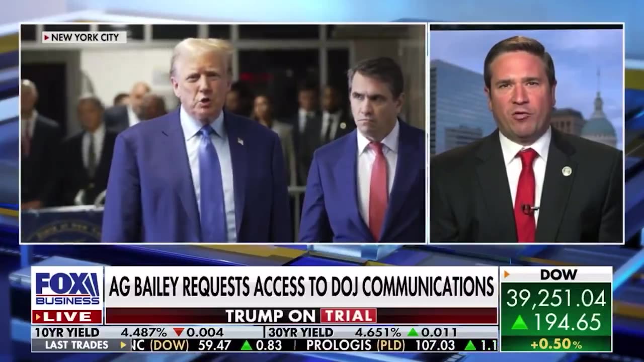 JUST IN: Missouri AG Reveals Evidence Of Collusion Between DOJ And Trump Prosecutors