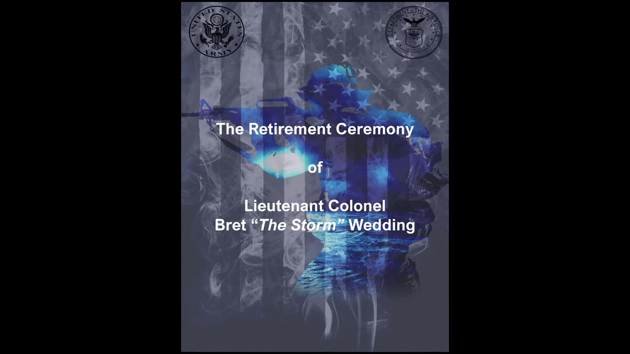 Bret Wedding Military Retirement Speech - Condensed