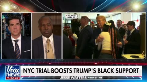 Dr Ben Carson about black voters running from Biden.