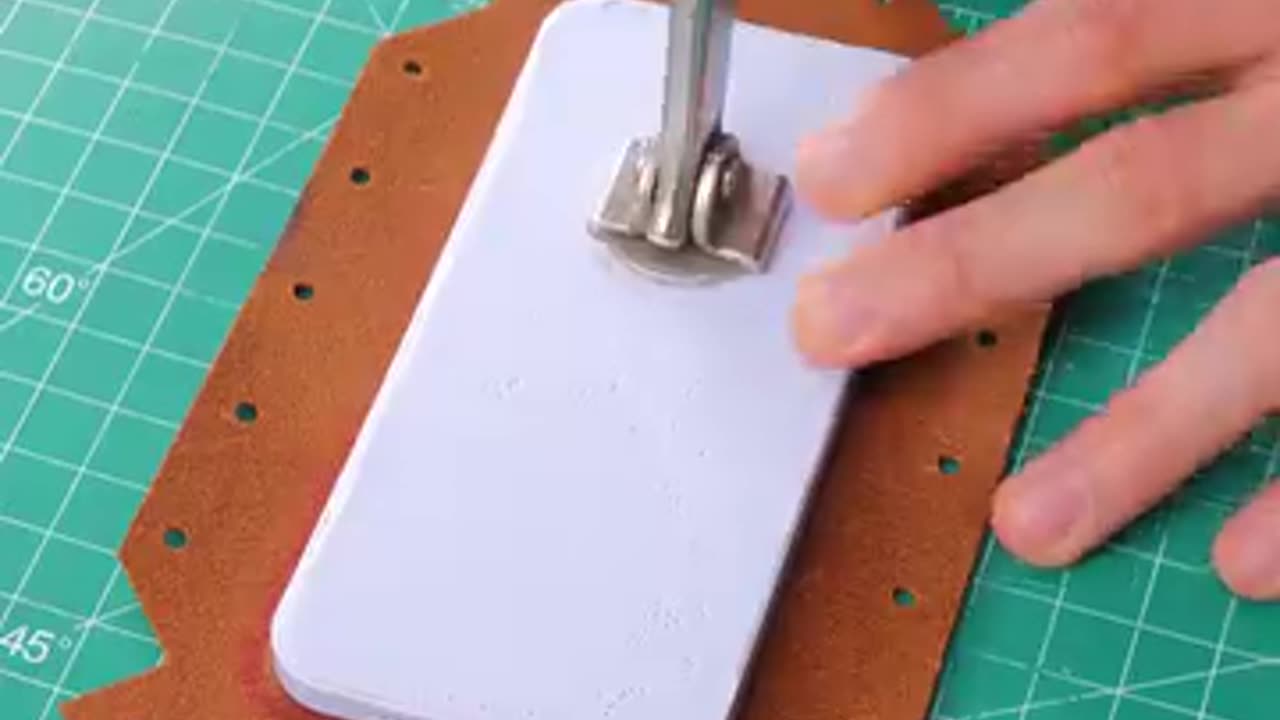 Watch Process of Making a unique phone cover