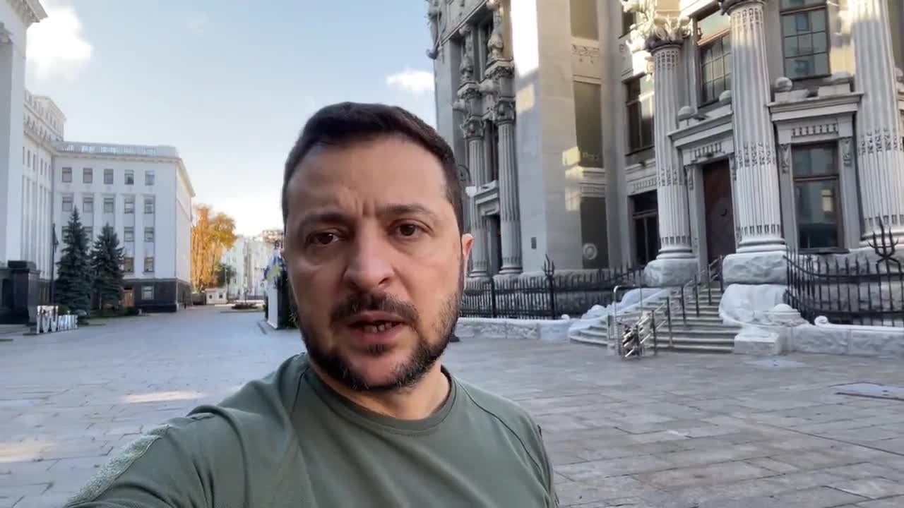 Zelensky sur FOND VERT (2/2)