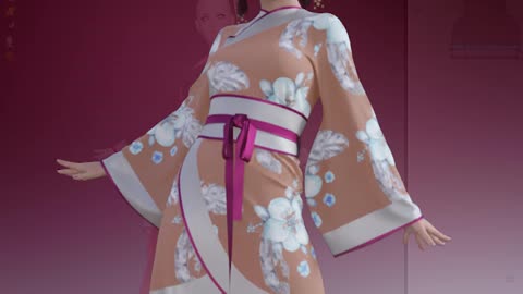 Chinese Style Dress making || Marvelous Designer