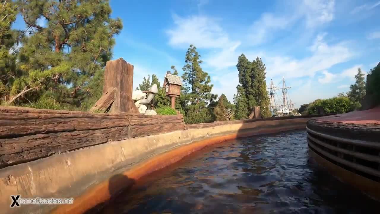 Splash Mountain 4K Front Seat POV - Disneyland Park California