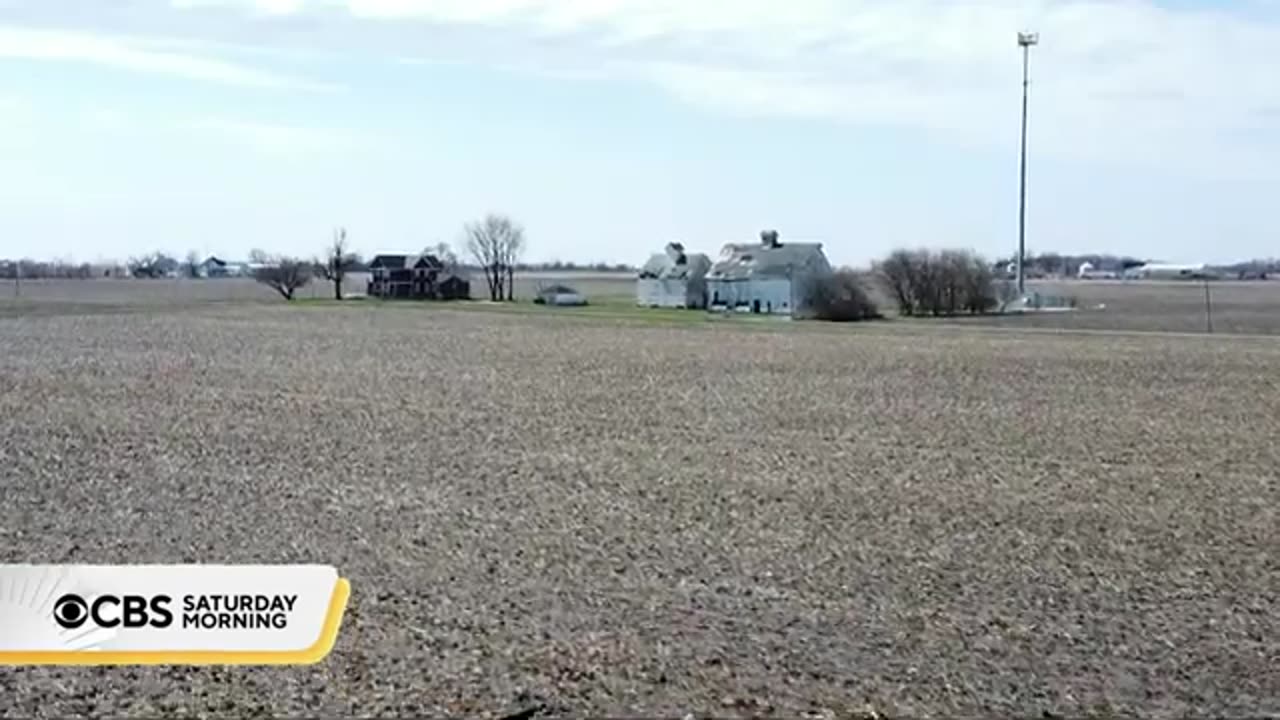 Farmer takes part in unusual experiment to help farm thrive amid rising temperatures CBS News