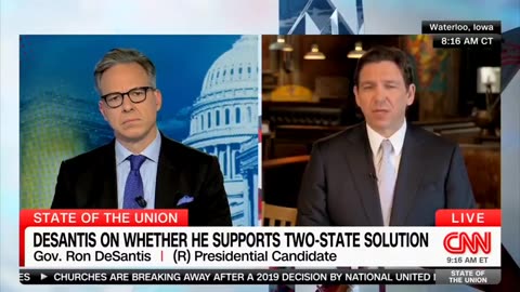 DeSantis: Two State Solution Is The Destruction Of Israel
