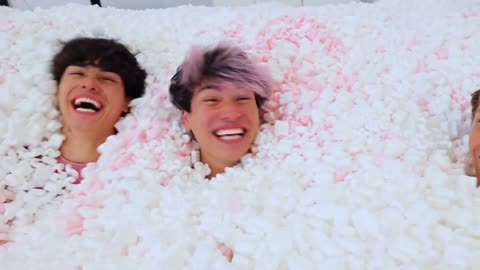 Filling My Entire House With Packing Peanuts