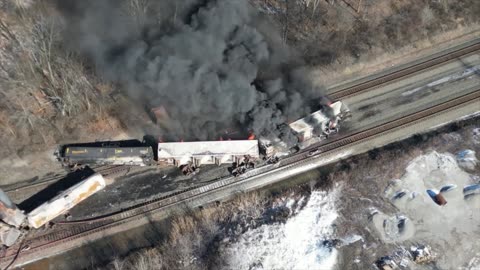 Devastation In East Palestine Ohio 2-3-23