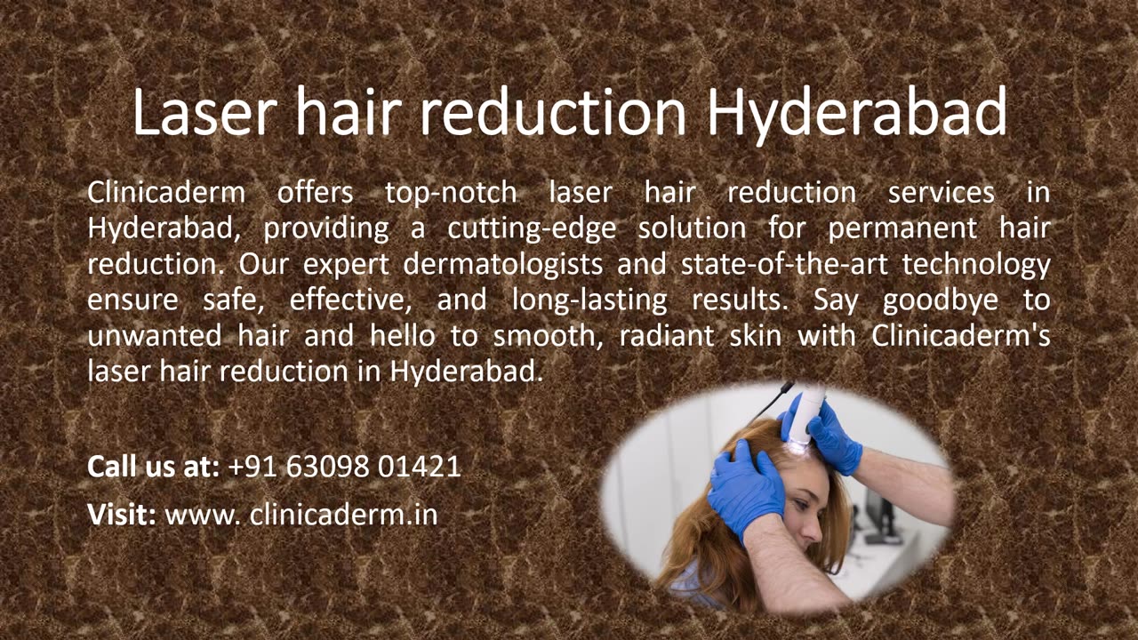 Laser hair reduction Hyderabad