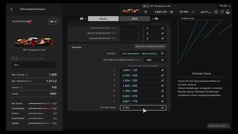 GT Sport - SRT Tomahawk X VGT - Top Speed Record // 743 kmh