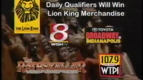 January 2004 - Broadway Production of 'The Lion King' Comes to Indy