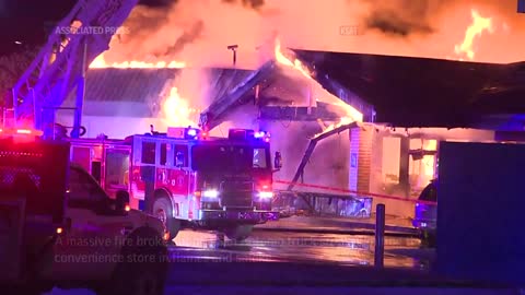 San Antonio truck stop engulfed by massive fire