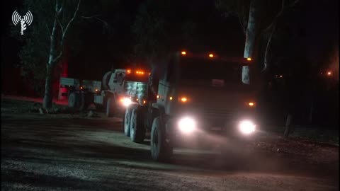 The IDF releases footage showing the 98th Division entering Lebanon last
