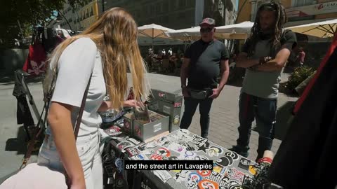 Distrito de Lavapiés - Madrid, España