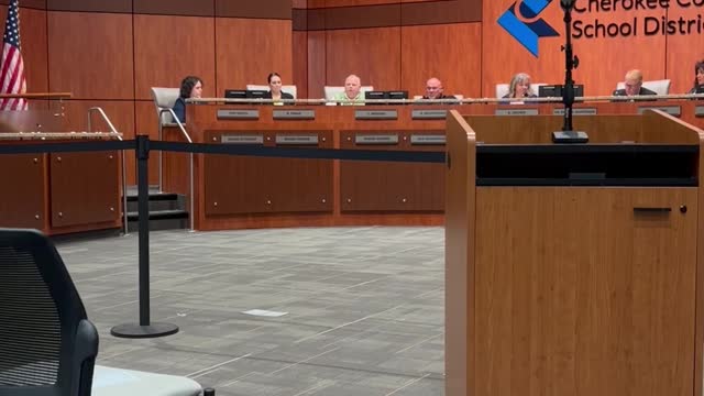 School Board Member Lectures Parents