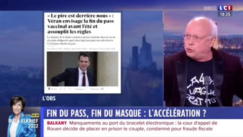 André bercoff sur le pass vaccinal ( Covid19 France)